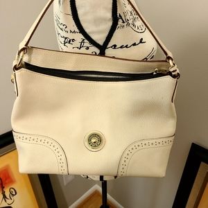 Dooney & Burke Shoulder Bag Pebbled Leather